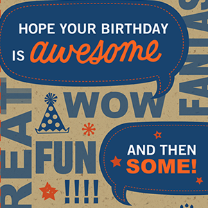 Birthday Greeting Card