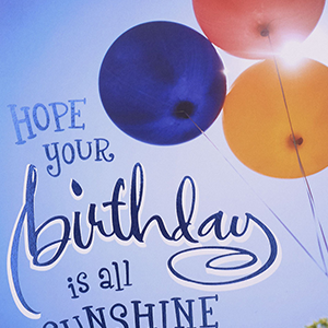 Birthday Greeting Card